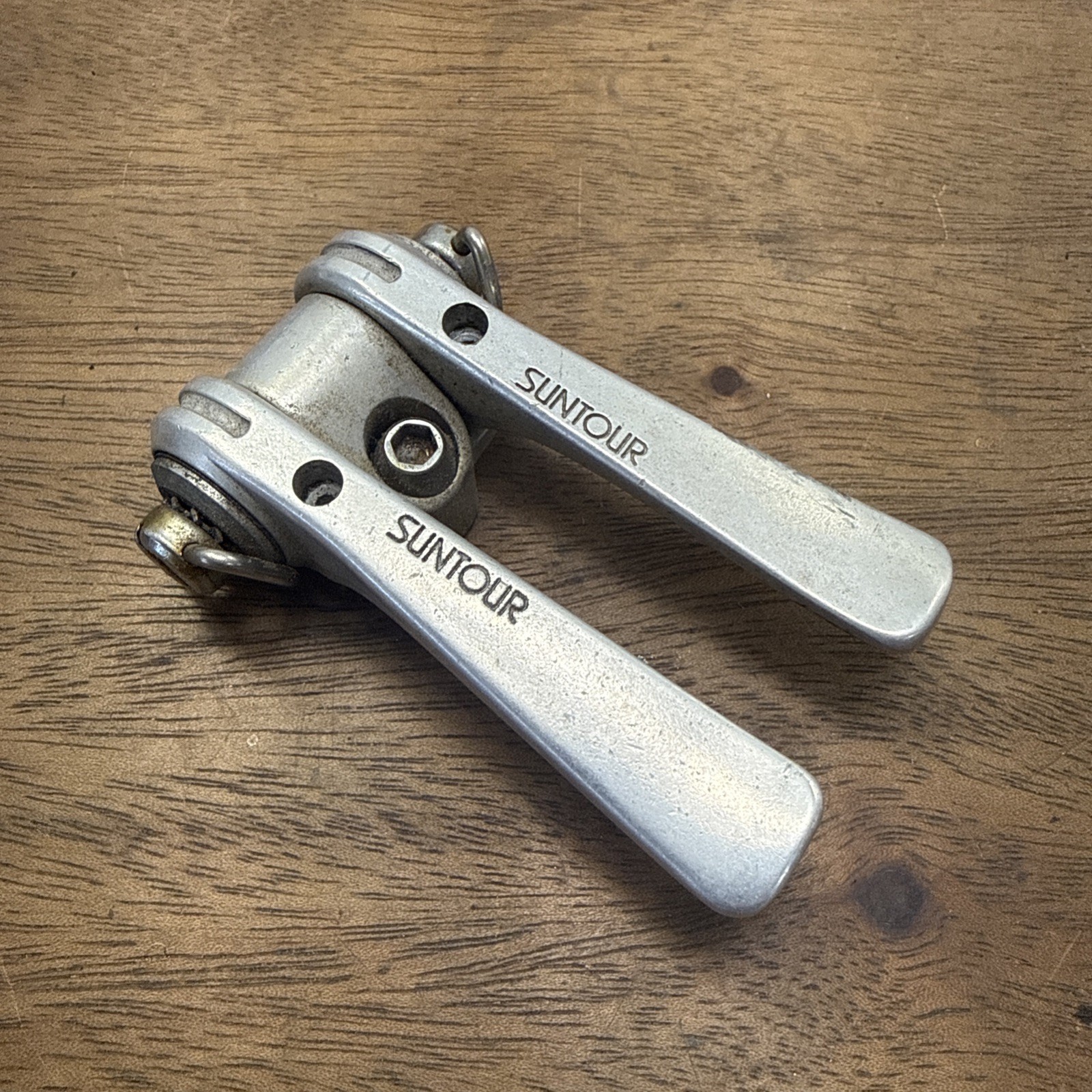 SunTour Shifter Lever Set 1-Bolt Down Tube Road Friction Cyclone Superbe