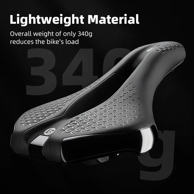 MTB road bike saddle, breathable shockproof quality PU cycling seat.