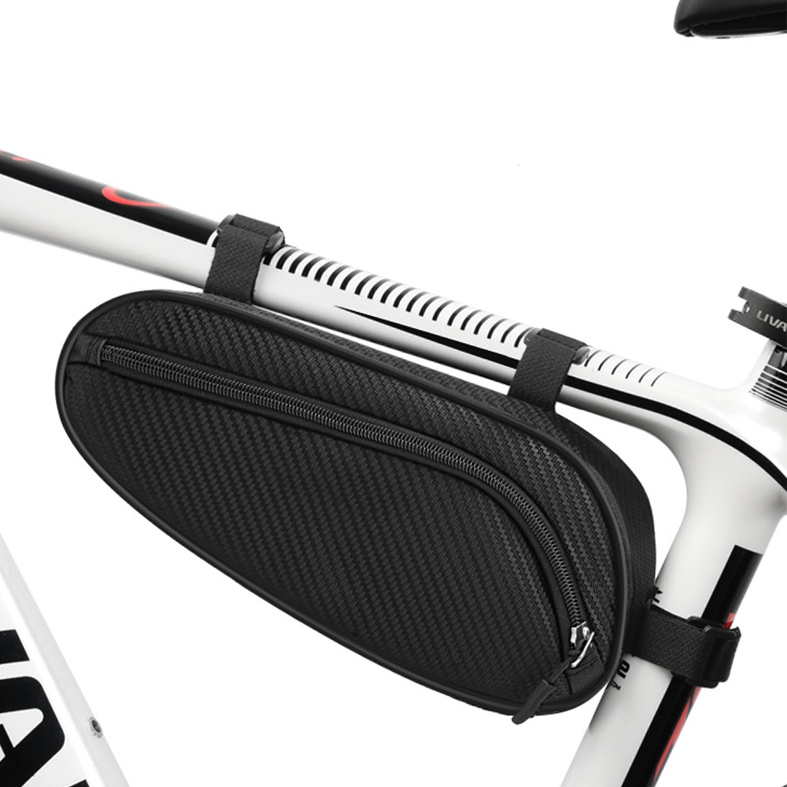 Road and MTB Frame Bag with Secure Attachment System 27 x 12 x 5 cm Polyester
