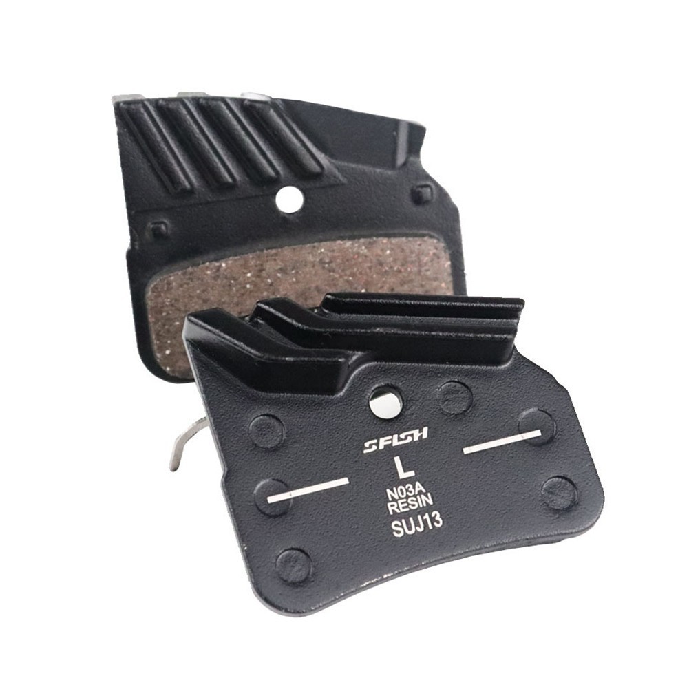 4-piston Friction Disc Brake Pad Aluminum Resin Silent Short Running-in Period