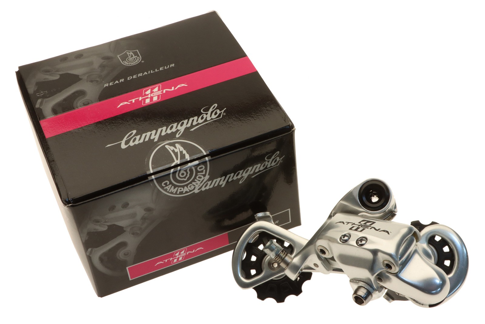 Campagnolo Athena Rear Derailleur 11 Speed Long Cage Silver ’13 NOS NEW