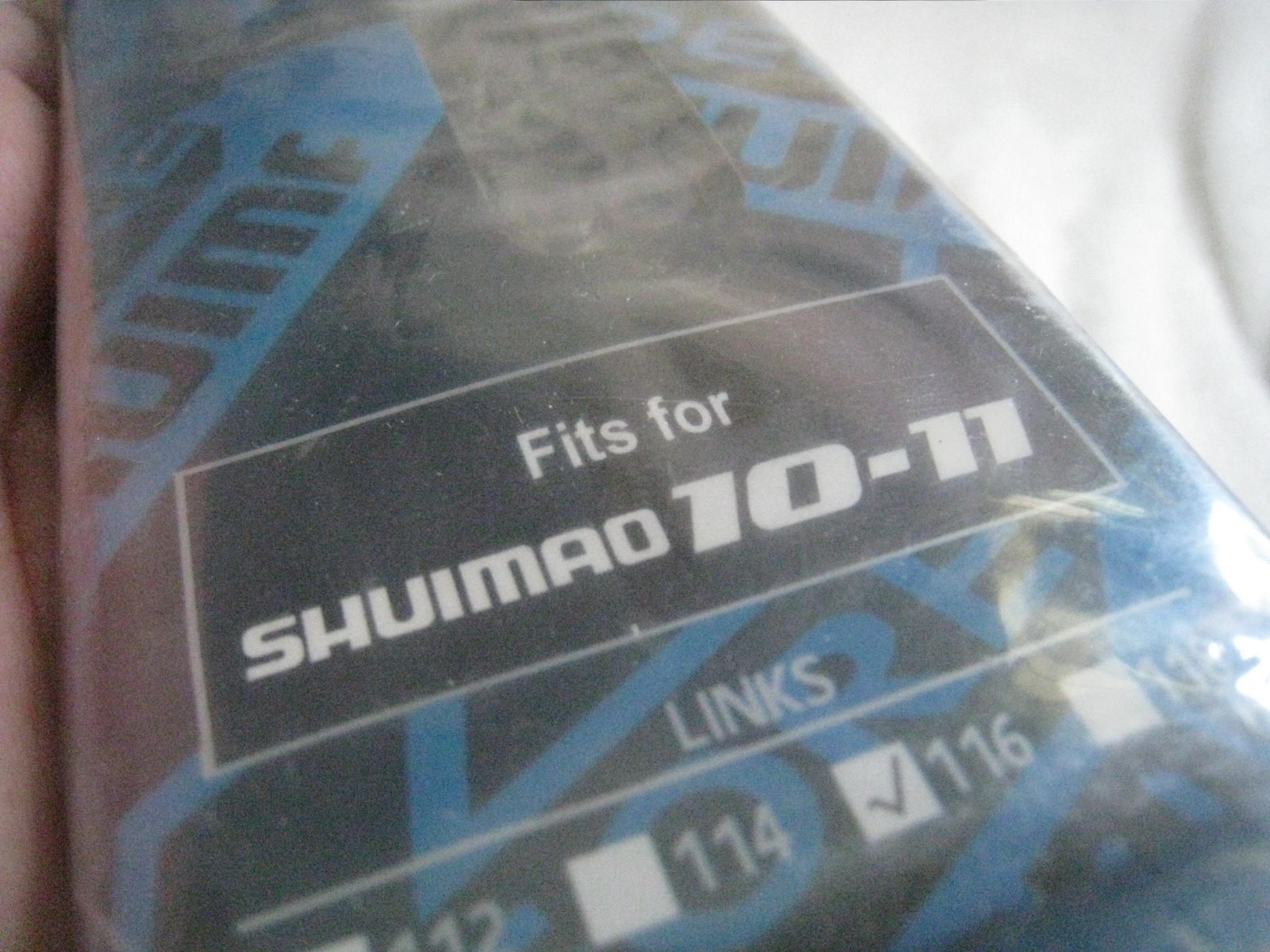 SHUIMAO LX Deore 116 link bije chain NEW for 10-11 speeds CN-X10