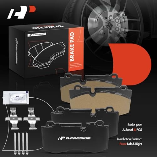 Front Ceramic Brake Pads Set Compatible with Mercedes-Benz Models – W221