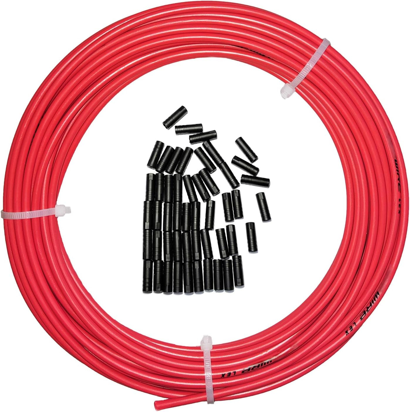 Lined Bicycle Bike Derailleur/Shift Cable Housing, 4Mm X 50Ft, Including 50 PCS