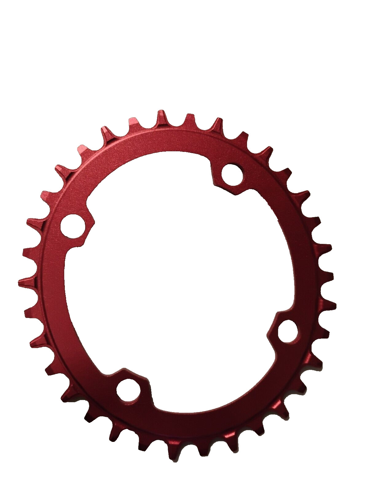 DECKAS 104BCD Chainrings Narrow Wide Bicycle Oval Chain Ring 34T Red