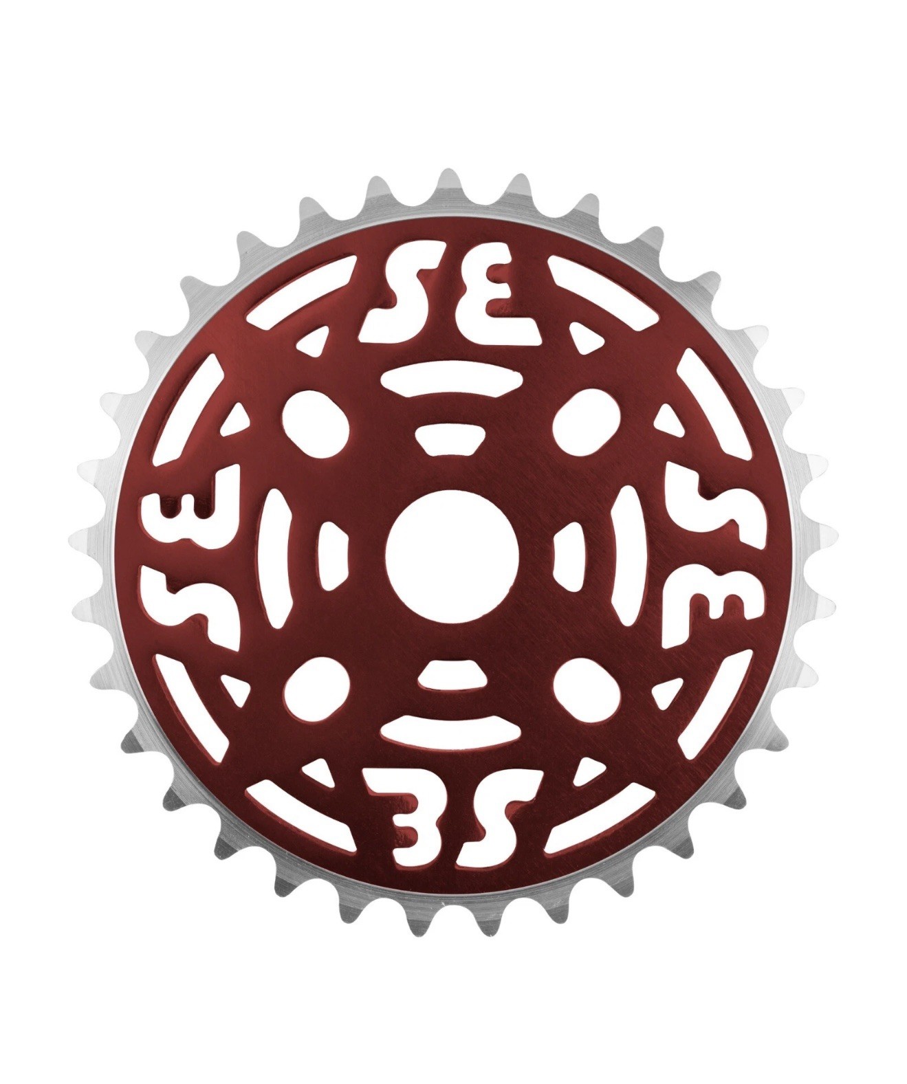 SE Bikes BMX 1 Piece Alloy Chainring 33 Tooth for 1/2″x1/8″