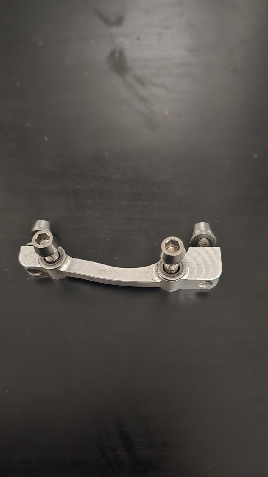 Hope 74mm Caliper Adapter, R-140mm to 160mm Silver