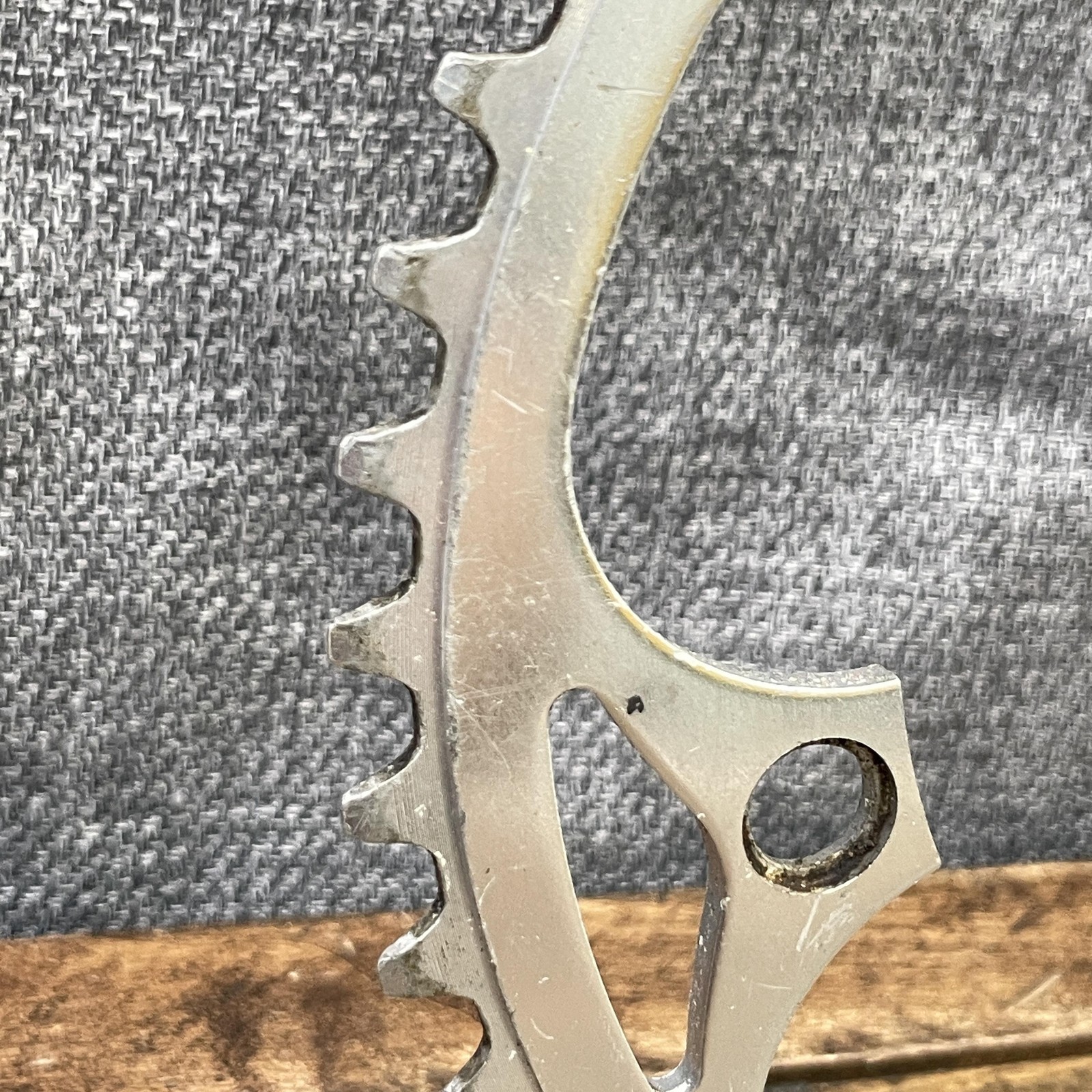 Vintage Takagi 48T Chainring 48 Tooth 130 BCD 5-Arm Silver Alloy Road Bike
