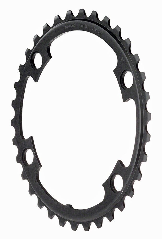 Shimano Tiagra FC-4700 Chainring – 34 Tooth 110 BCD Asymmetric, Black