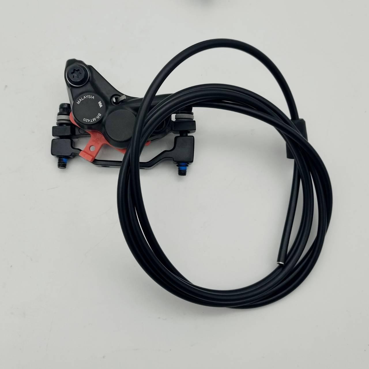 Shimano BL-MT401 & BR-MT420 4 Piston Hydraulic Disc Brake F+R Set OE packing