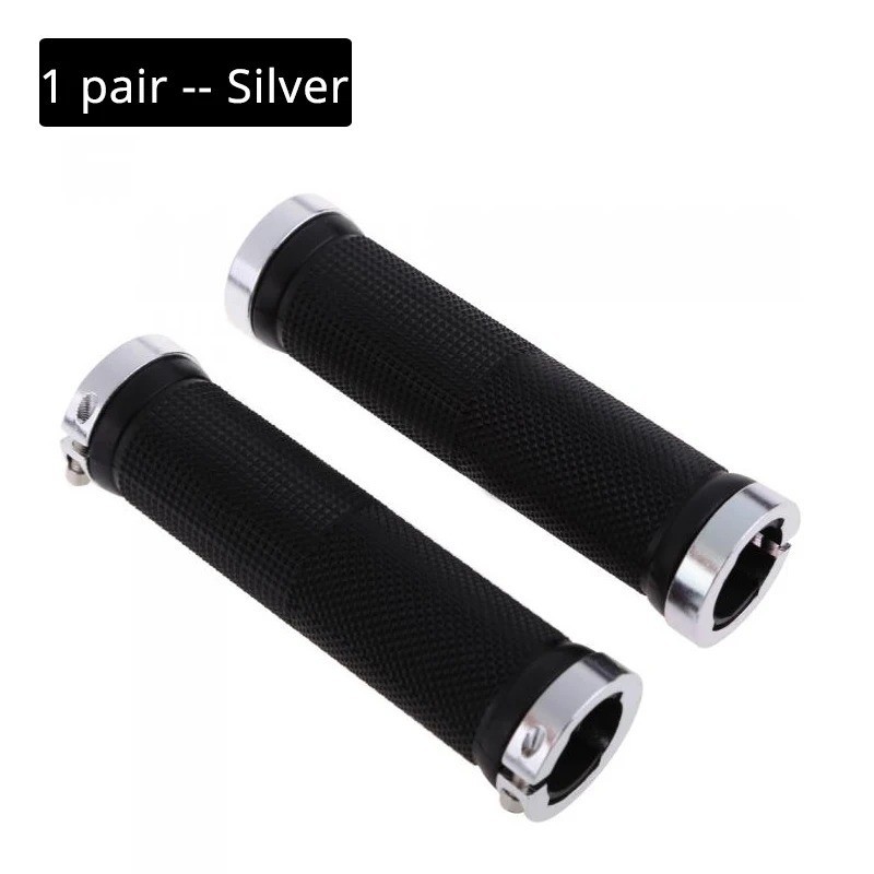 Ergonomic Rubber Bicycle Handlebar MTB Mountain Bike Grips Cycling Lock