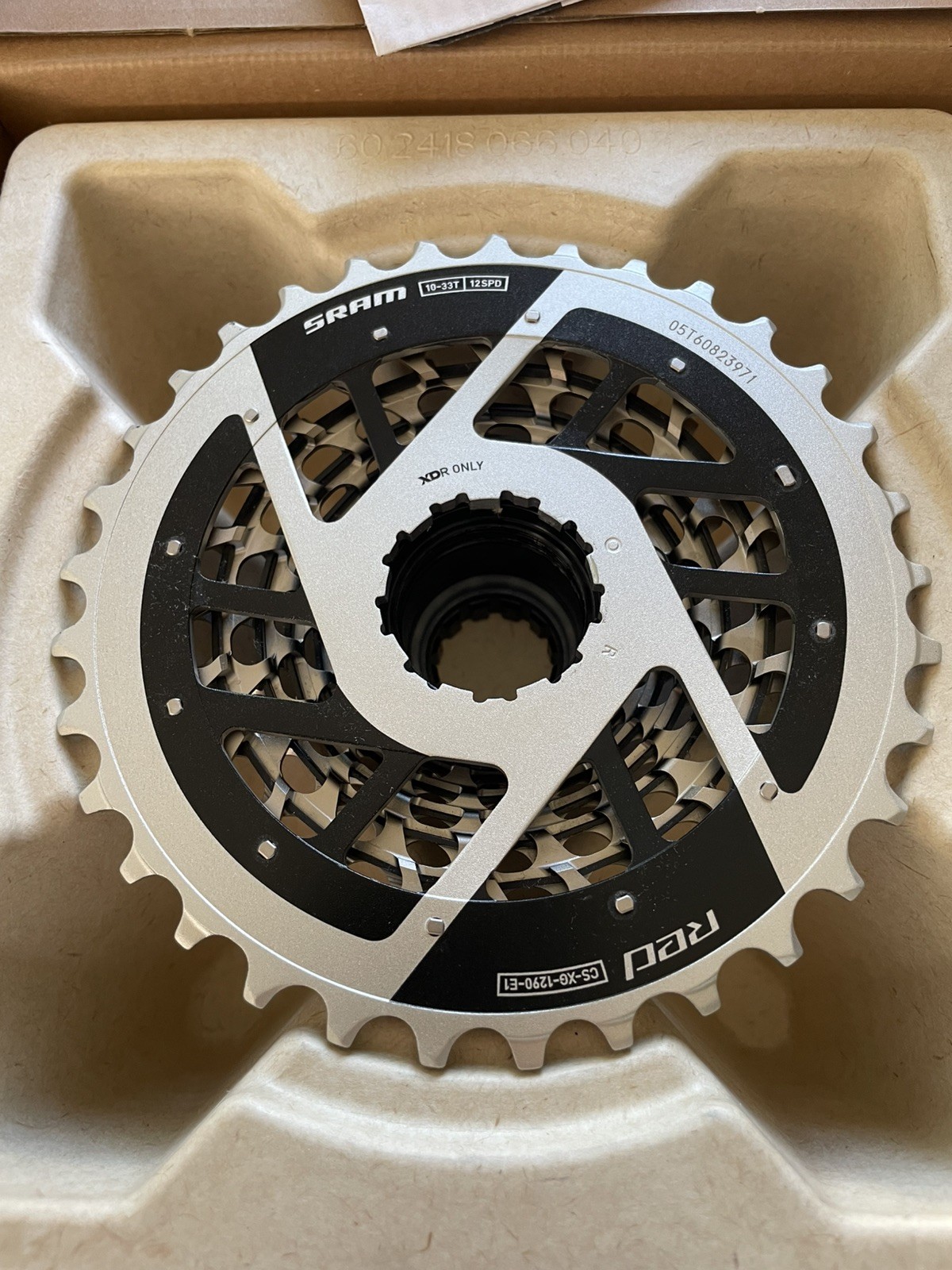 SRAM RED CS-XG-1290-E1 CASSETTE – 12-SPEED 10-33T FOR XDR DRIVER