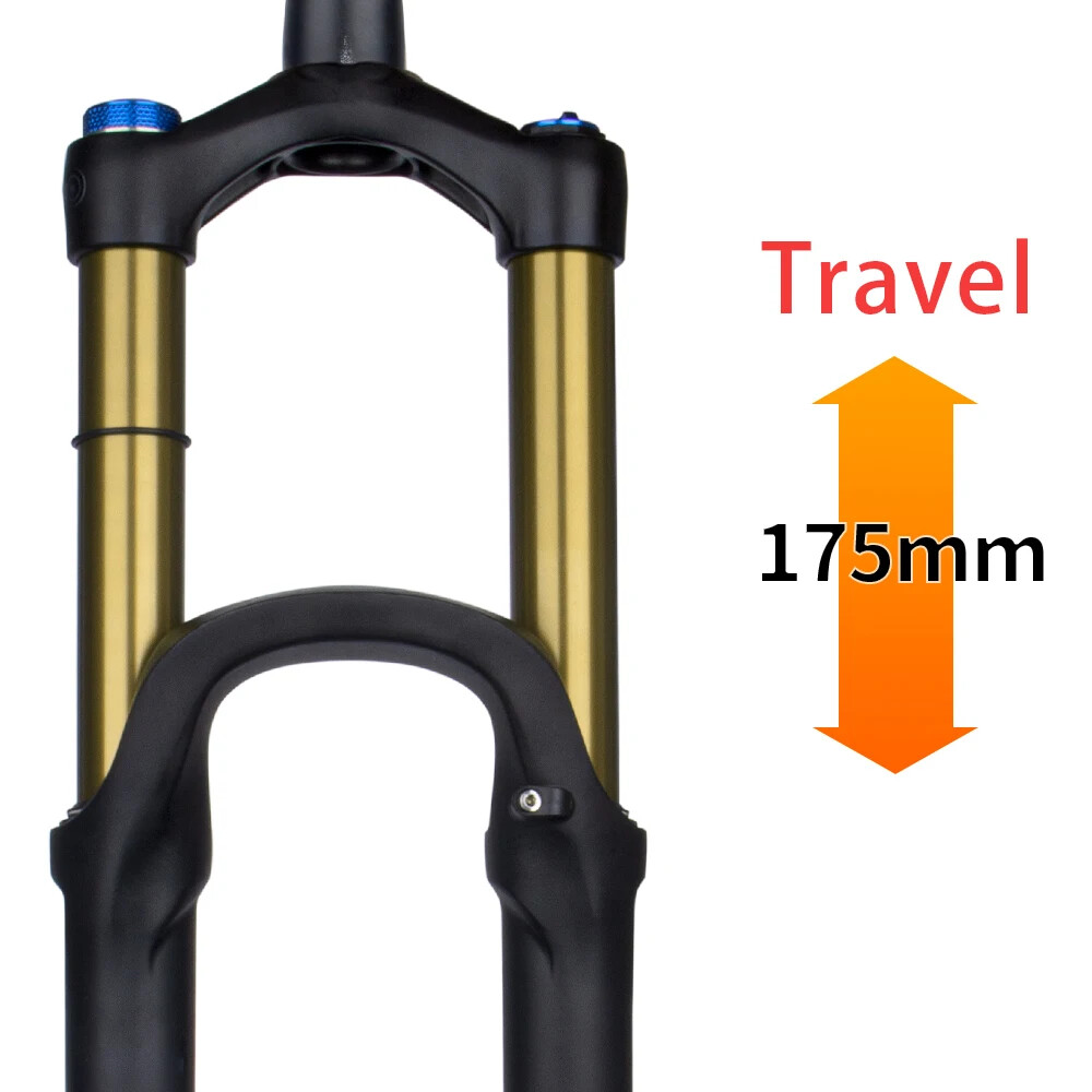 XC DH AM Mountain Bike Suspension Fork 175mm Travel Fork Thru Axle Boost Fork