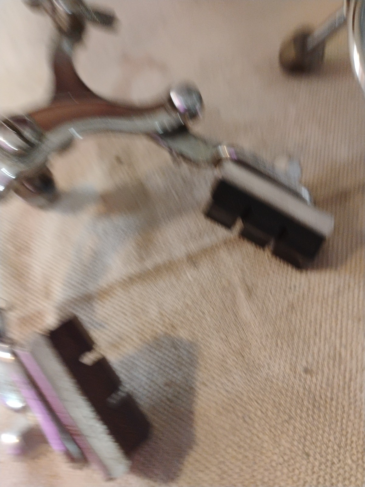 Vintage Raleigh Chrome Side Pull Brake Calipers Made In England