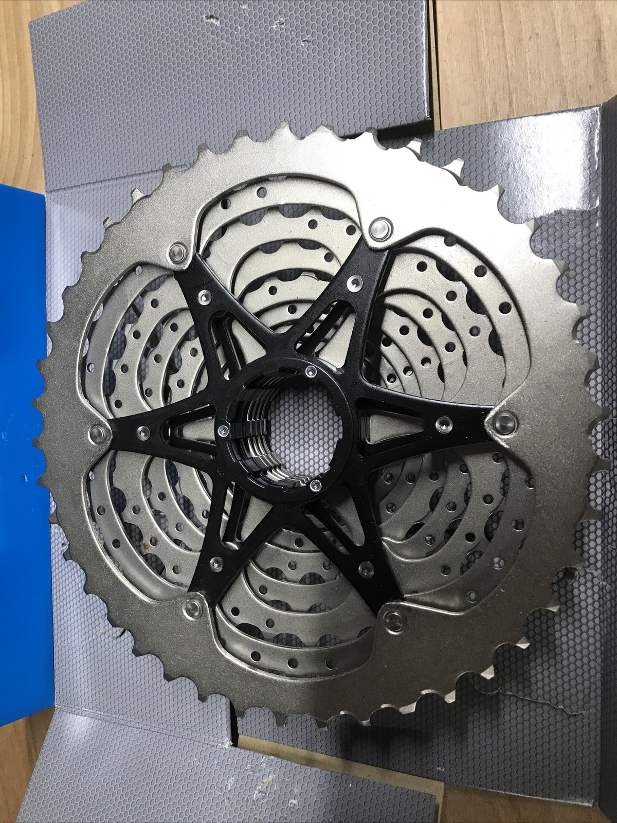 Shimano Deore CS-M4100-10 Cassette – 10-Speed, 11-42t, Silver