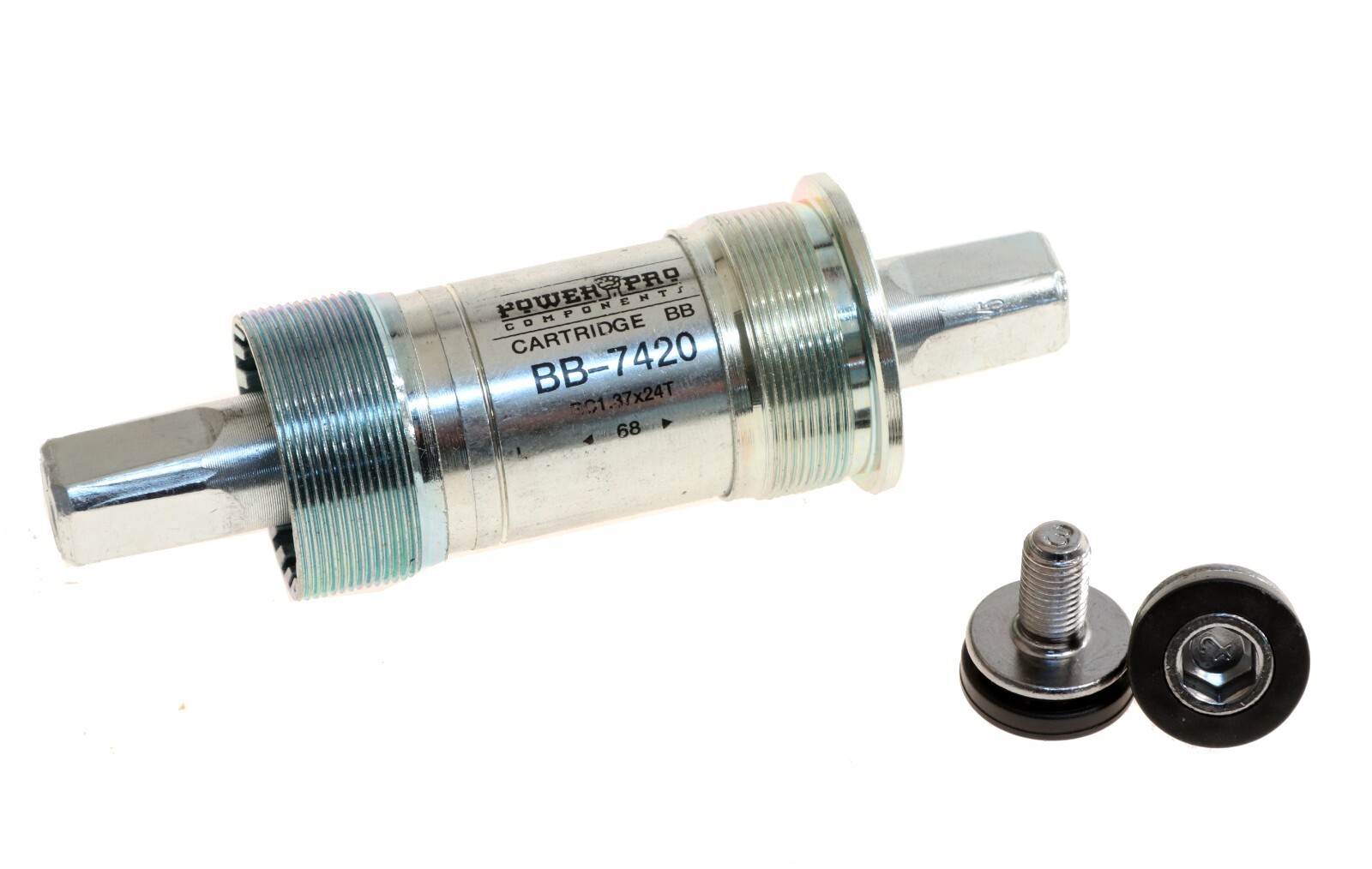 TH Industries Power Pro 7420 Square Taper Bottom Bracket JIS 68mm x 122.5mm NOS*