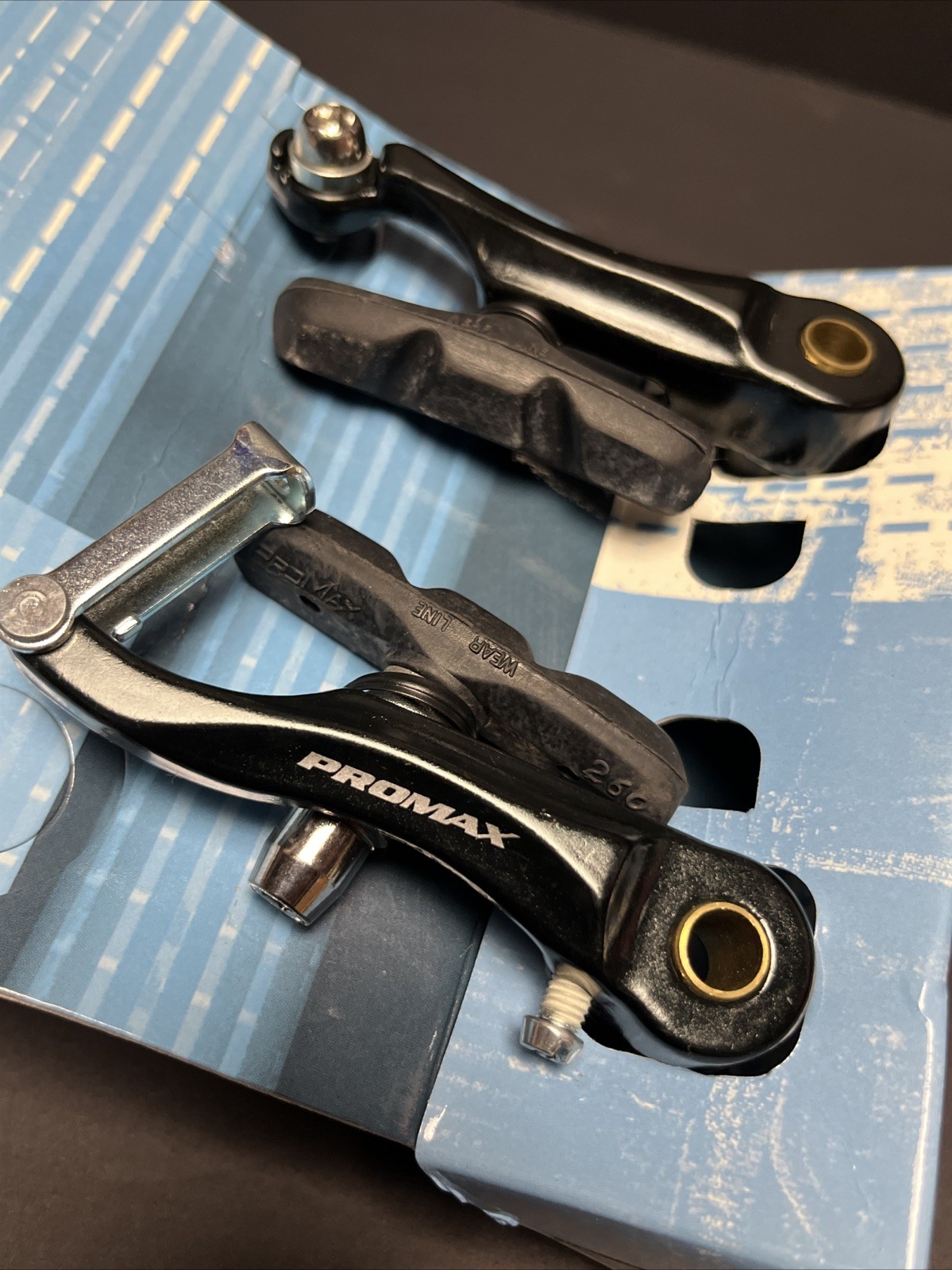 New Promax 75mm Mini V-Brake Alloy Black For Mini Racing Bmx Tandem Road Bikes