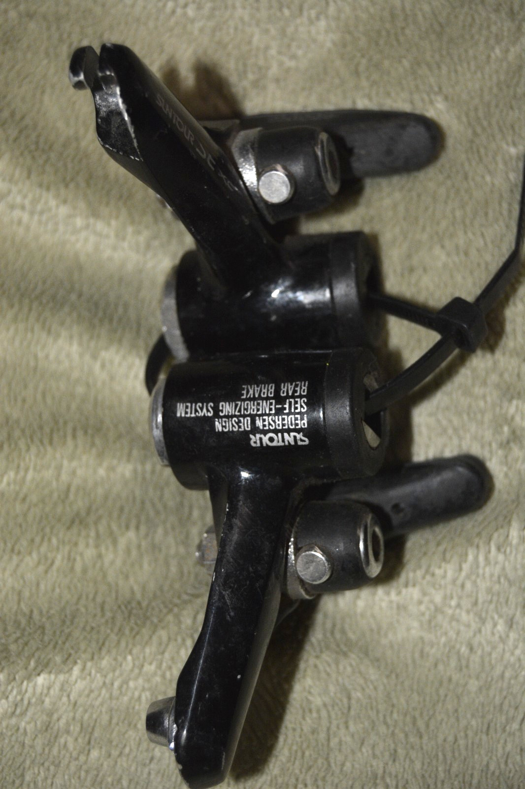 Suntour SE XC Pedersen Self-Energizing Cantilever Brakes Black Vintage 80s/90s