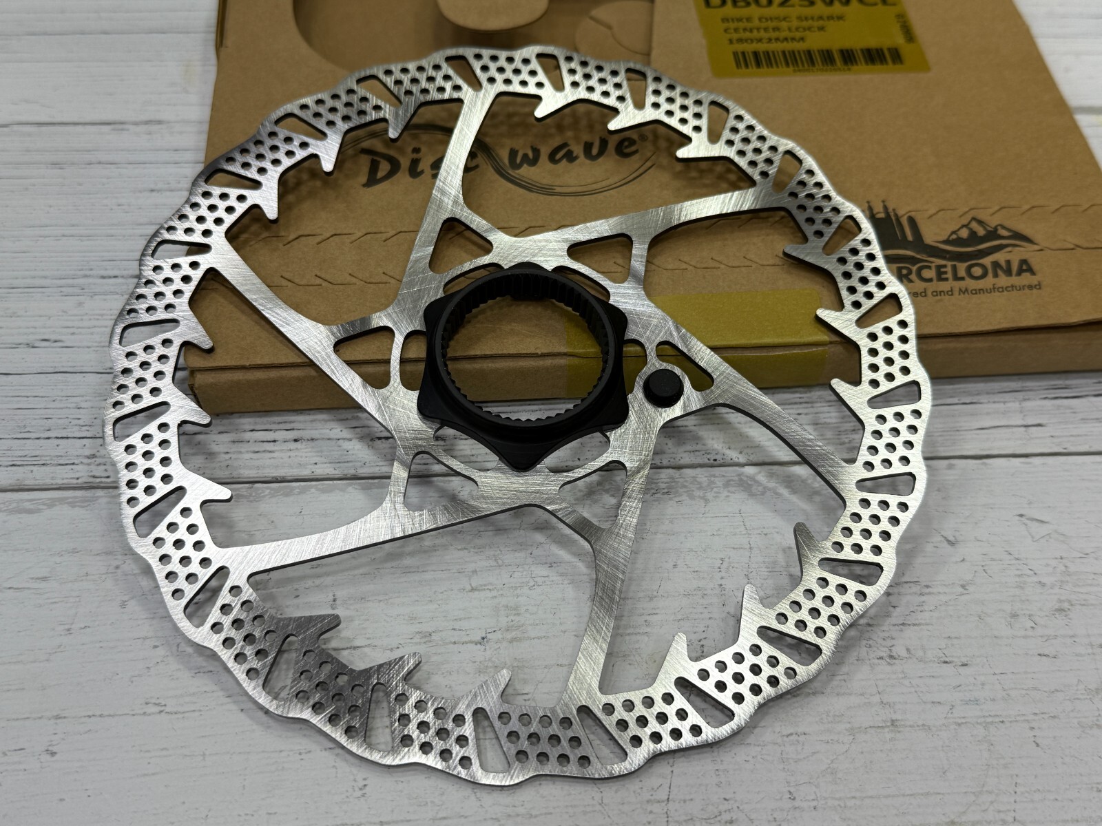 Galfer Shark CenterLock MTB Enduro / E-Bikes Disc Brake Rotor (Silver)