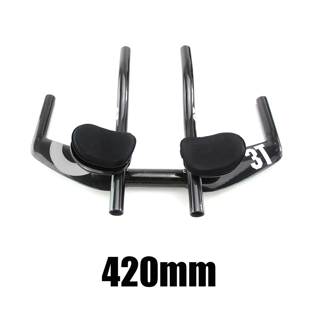 3T Carbon Time Trial Bicycle Handlebar TT Bar Road Bike Rest Triathlon Handlebar