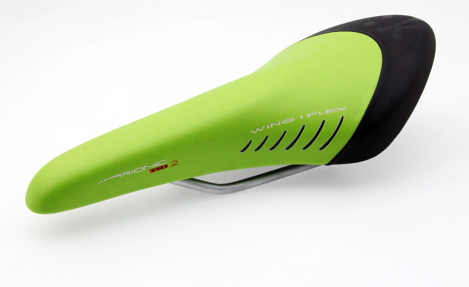 Fizik Arione Tri 2 Triathlon Biking Saddle Manganese-Rails Seat In Green