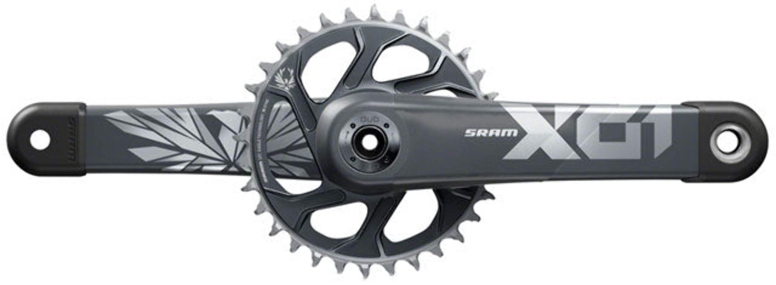 SRAM X01 Eagle 55CL Crankset – 12-Speed, 32t, Direct Mount, DUB Spindle Interfac