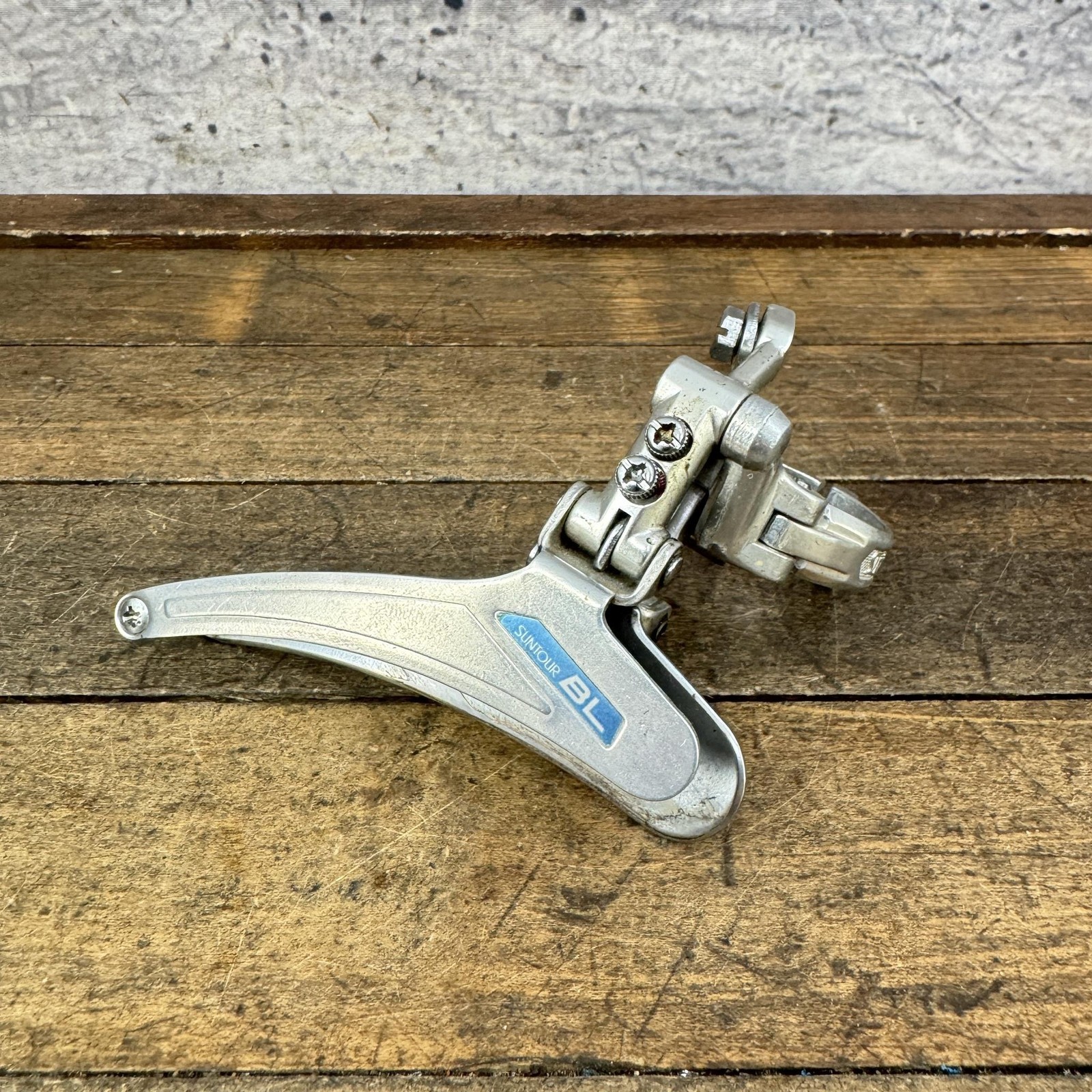 Vintage Suntour BL Front Derailleur Blue Line 28.6 Clamp Double Road Bike Japan