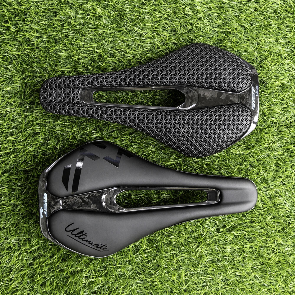 3D Printed Carbon Bicycle Saddle 135mm 143mm for Mountain Gravel Road Bike Seat