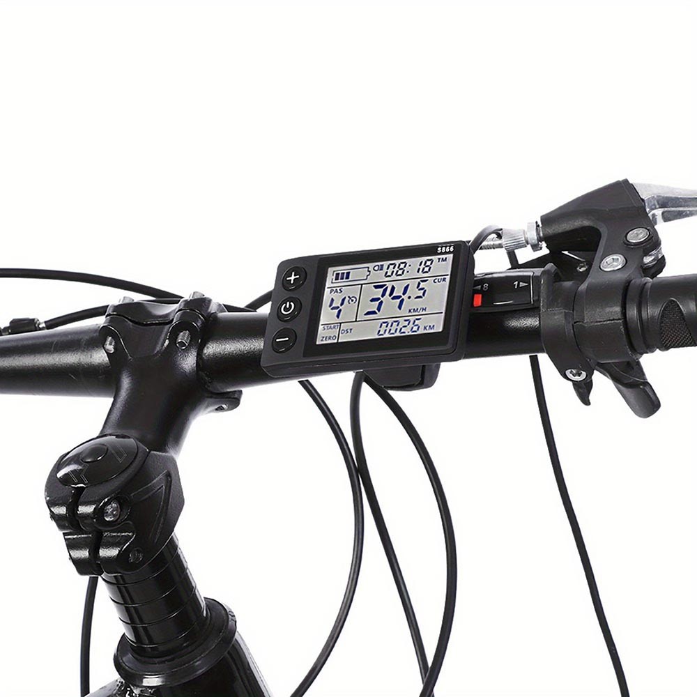 Durable Dustproof Modern Tech-Savvy Efficient Electric Bicycle Lcd Display Meter