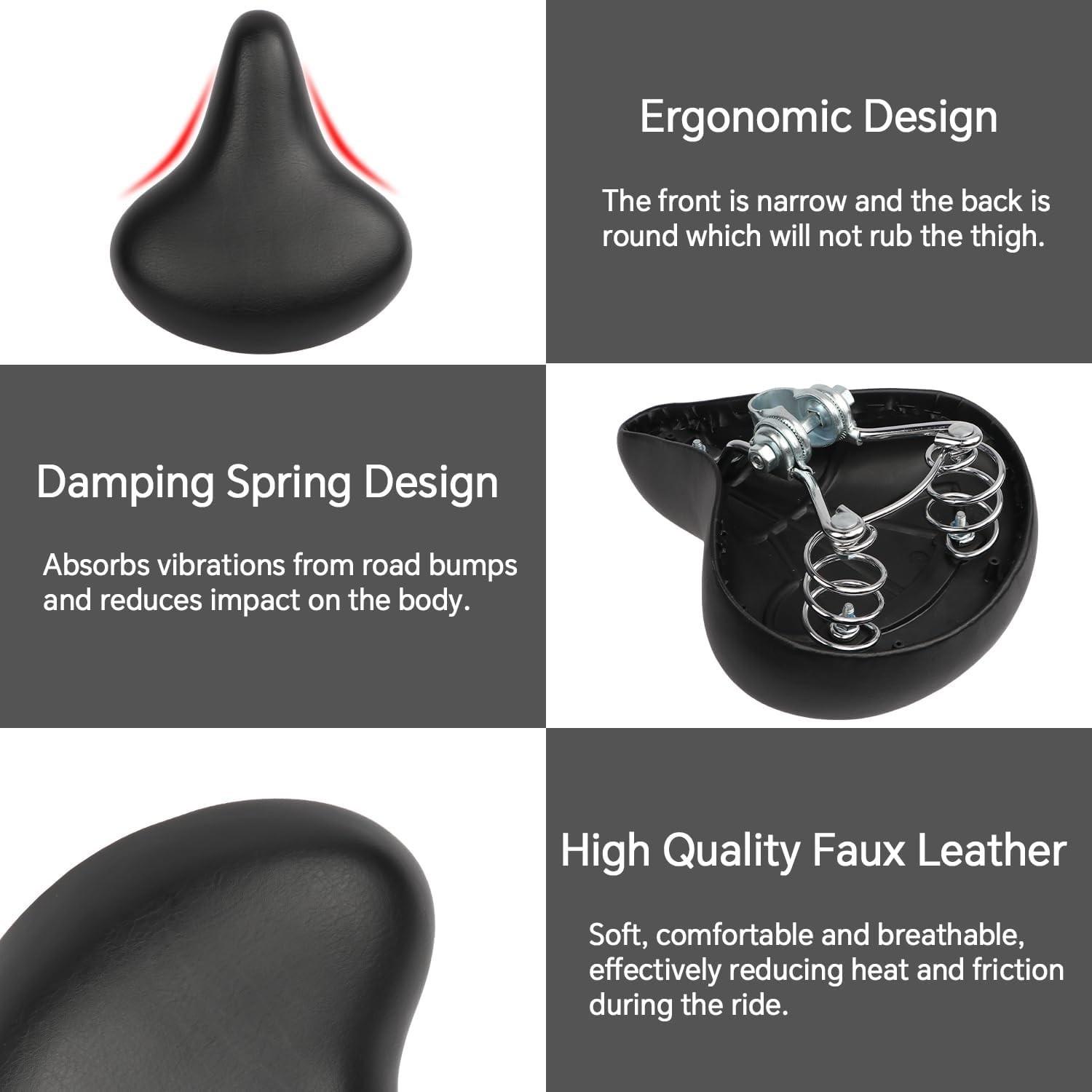 Kids Bike Saddle Cushion – Waterproof, Soft & Shock-Absorbing for All Sizes