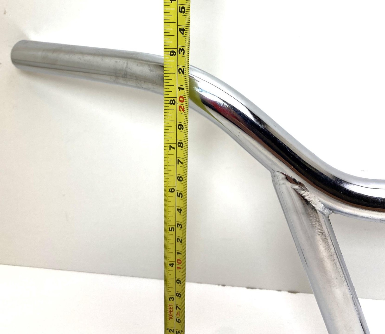 NOS old school BMX FREESTYLE bicycle HANDLEBARS chrome