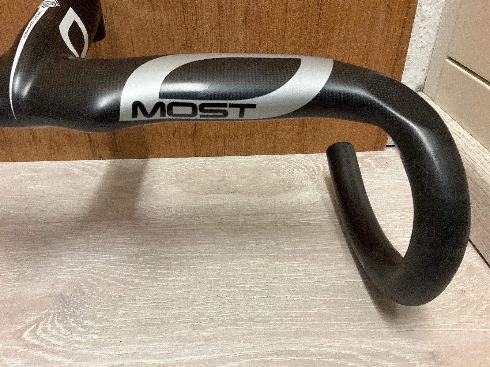 NOS Pinarello Most Talon Carbon Compact Integrated One Piece Handlebar Handlebar