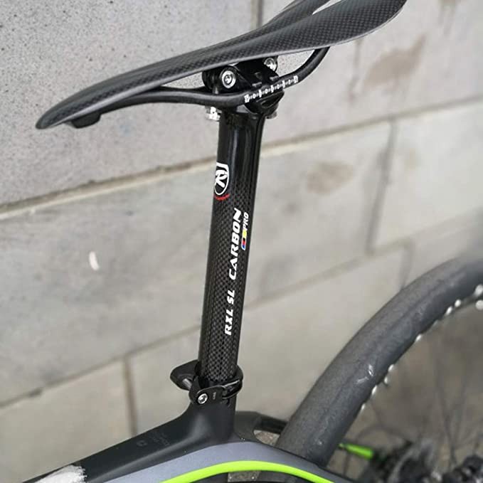 Mountain Bike Seatpost Road Bicycle Carbon Seat Post Tube Glossy 27.2/30.8/31.6