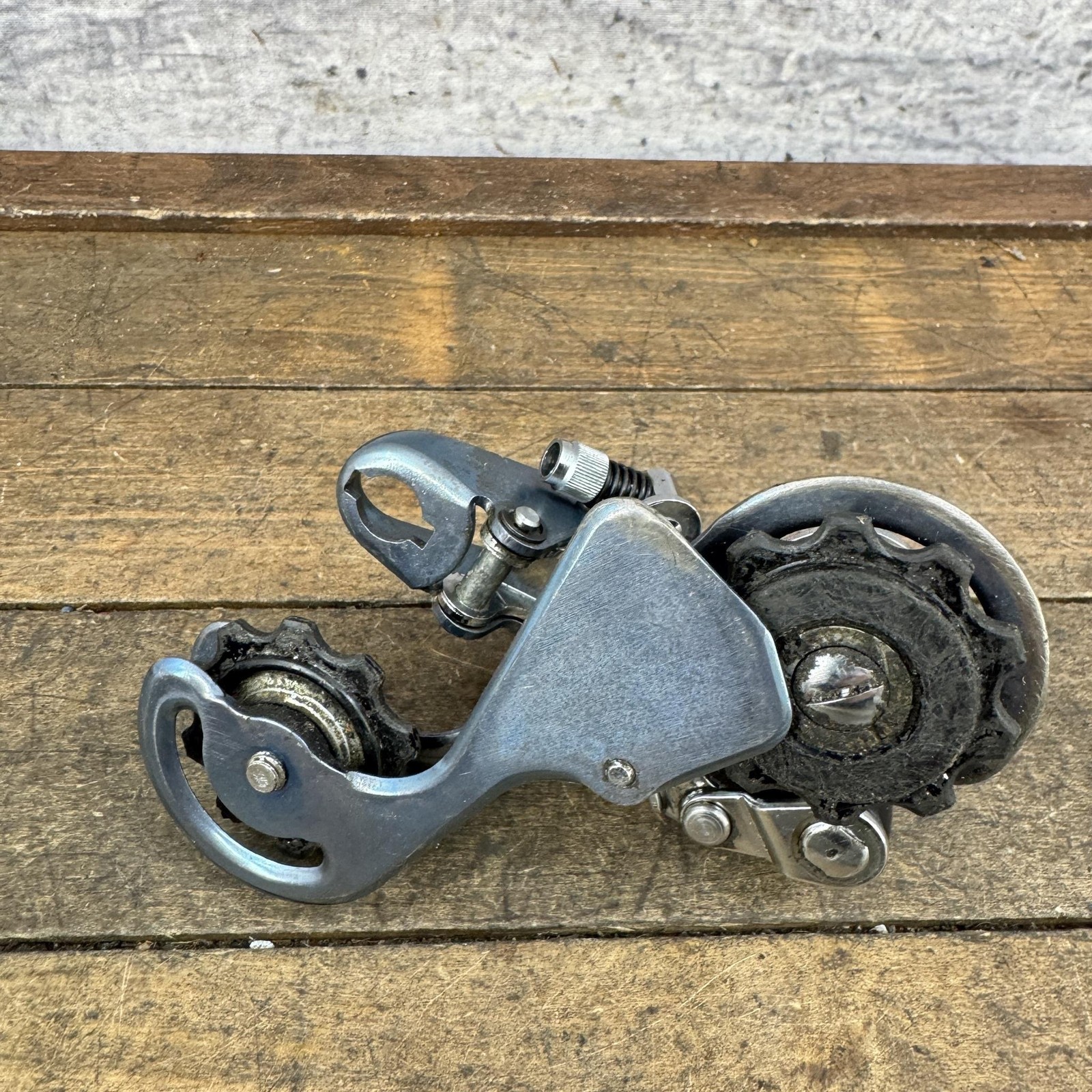 Vintage Huret Duopar Rear Derailleur Long Cage Hanger NO BOLT PARTS 245g