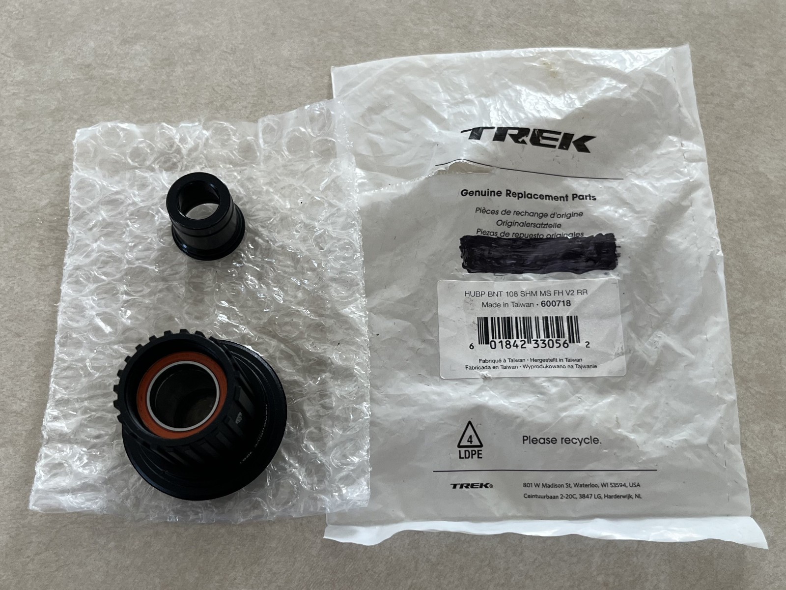 Bontrager Rapid Drive Micro Spline v2 12-Speed 12mm 148mm Freehub Body #600718