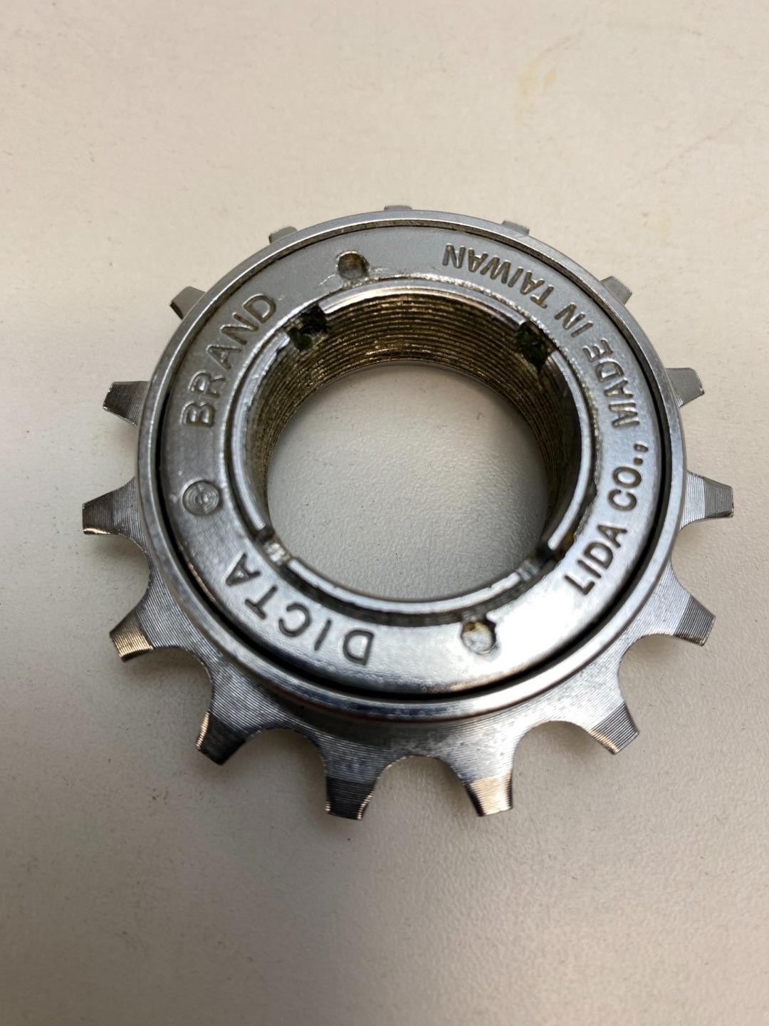 new DICTA 15T FREEWHEEL 1/2″ x 3/32″ &1/8″ BMX Single Speed FLIP FLOP side