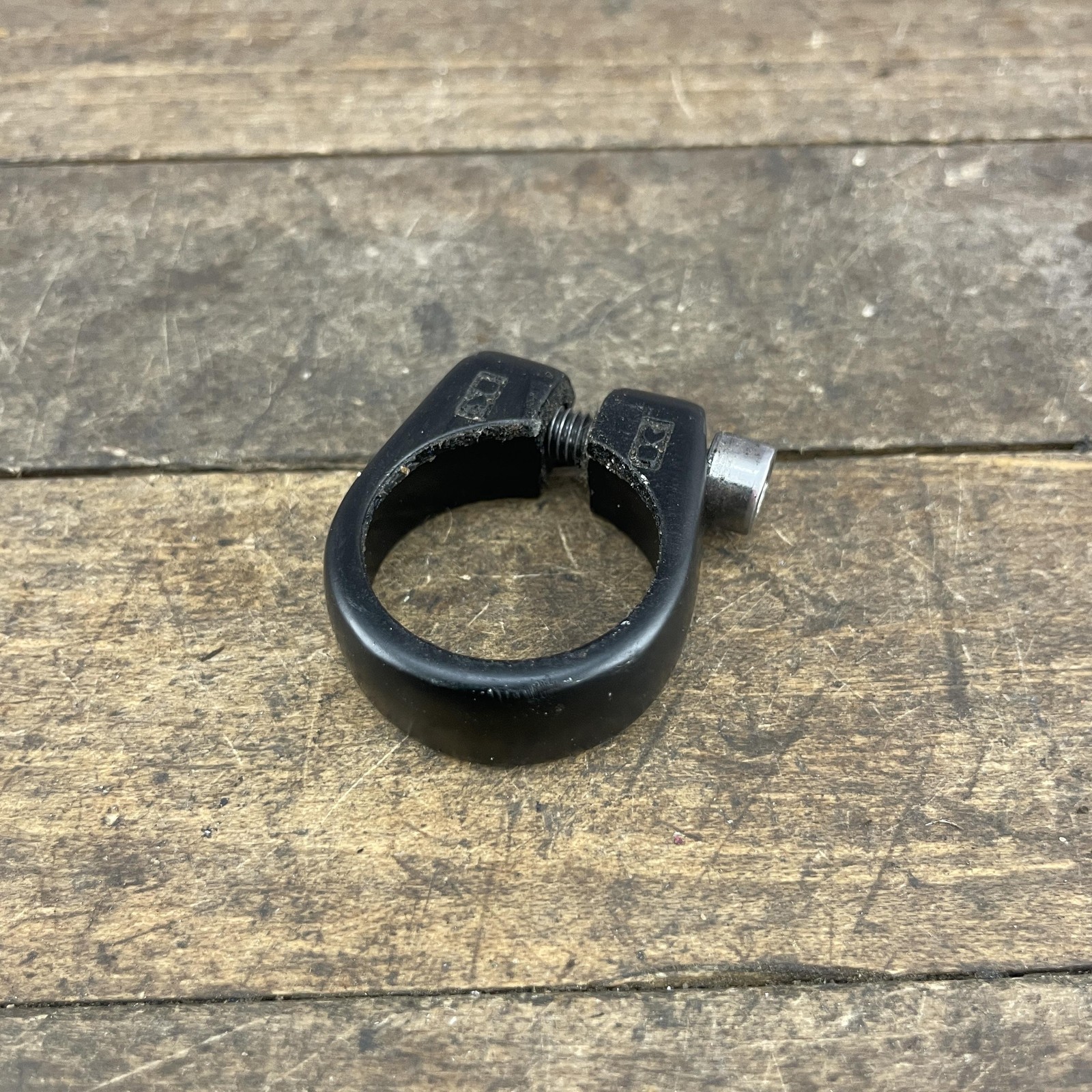 VIntage Kona Seatpost Clamp 29.8mm 30mm Black Bolt-On Single Bolt 90s MTB
