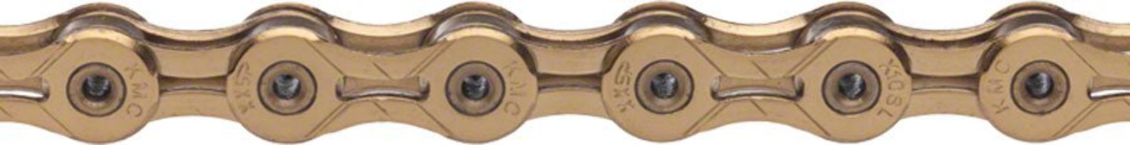 KMC X10SL Chain – 10-Speed 116 Links Gold