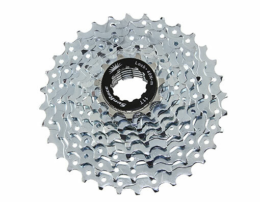 NEW! ABSOLUTE 9-SPEED SUN RACE CASSETTE 11/32T INDEX CSM-90 ZINC.