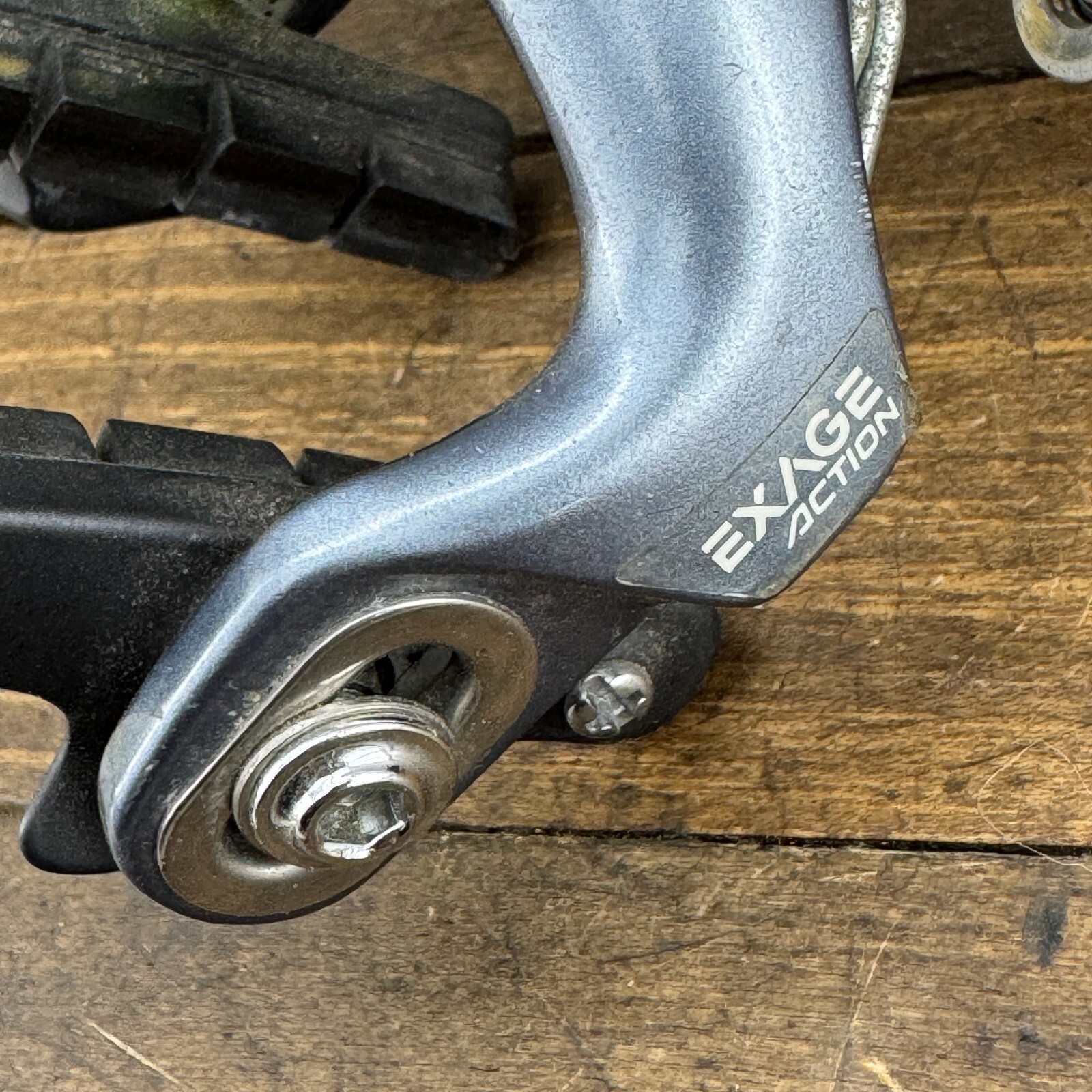 Vintage Shimano Exage Action BR-A350 Brake Caliper Set SLR Side Recessed A5