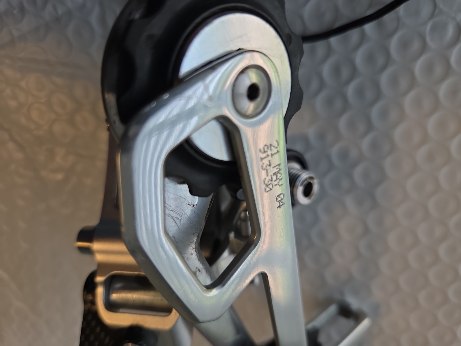 SRAM X-0 Rear Derailleur carbon long cage ESP Technology SRD And Shifters VGC