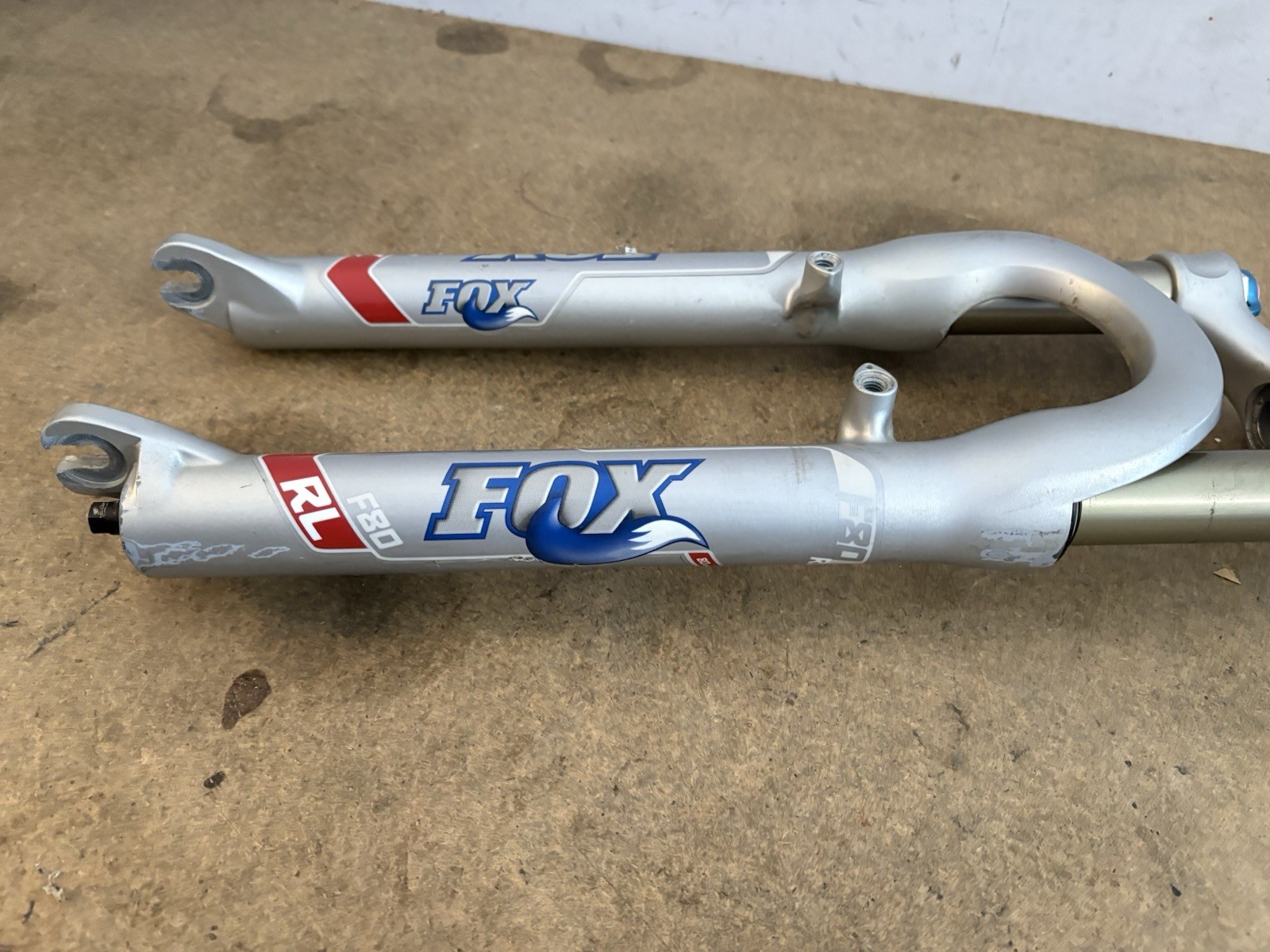 Fox F80 RL Mountain Bike Fork for 26” Wheels V-brake or Disc Shock 80mm