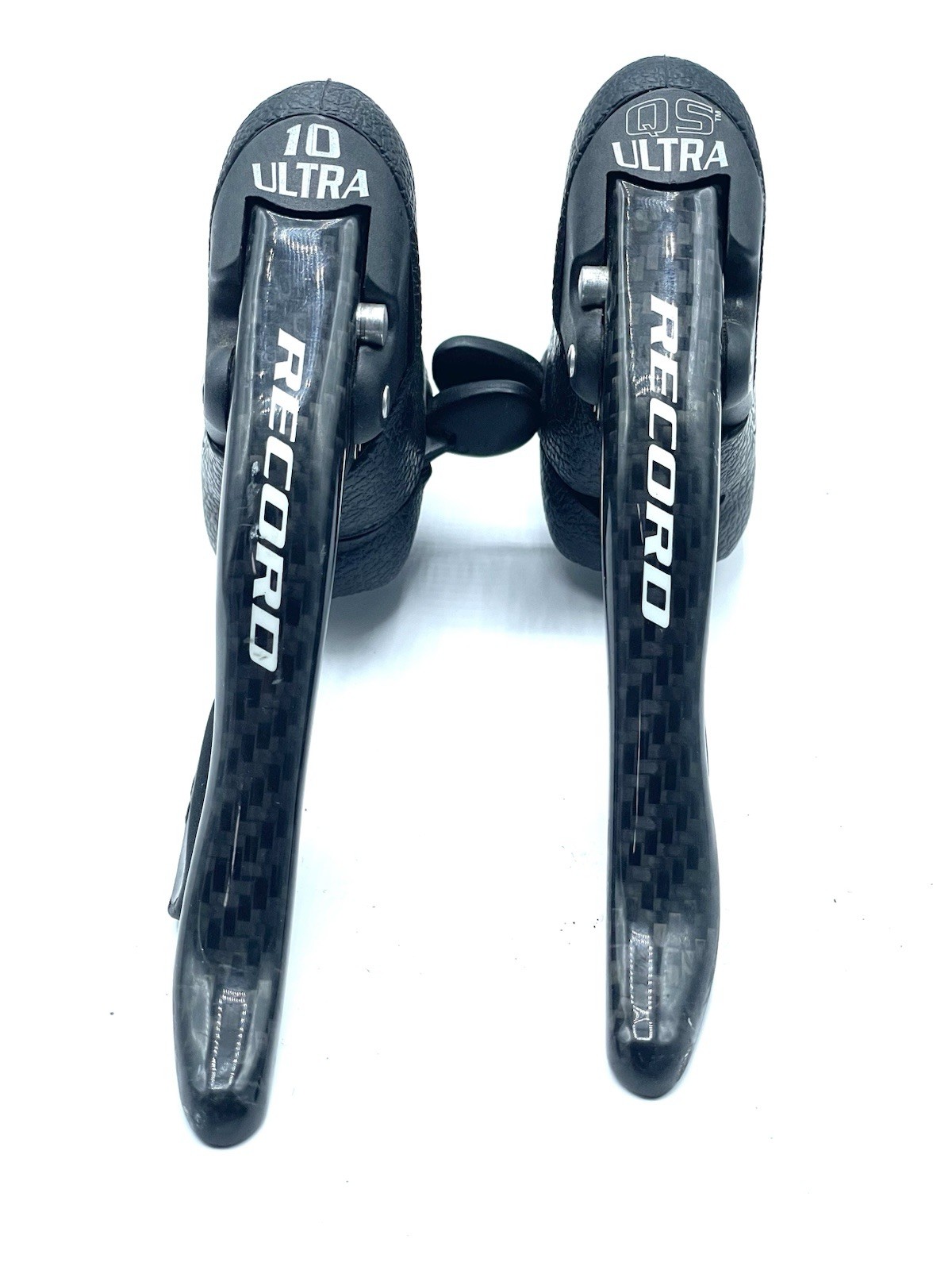 Campagnolo Record 10 Ergopower Ultra QS Shifters Carbon Fiber
