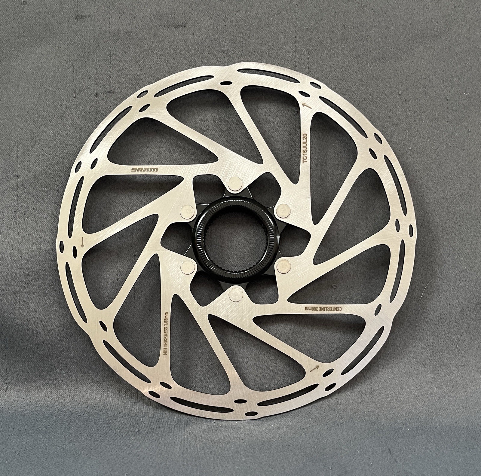 SRAM CenterLine 200mm Center Lock Disc Brake Rotor MTB New
