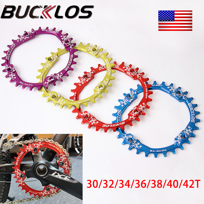 104BCD Bike Chain Ring Narrow Wide Round Oval 30-42T MTB Chainrings Fit Shimano