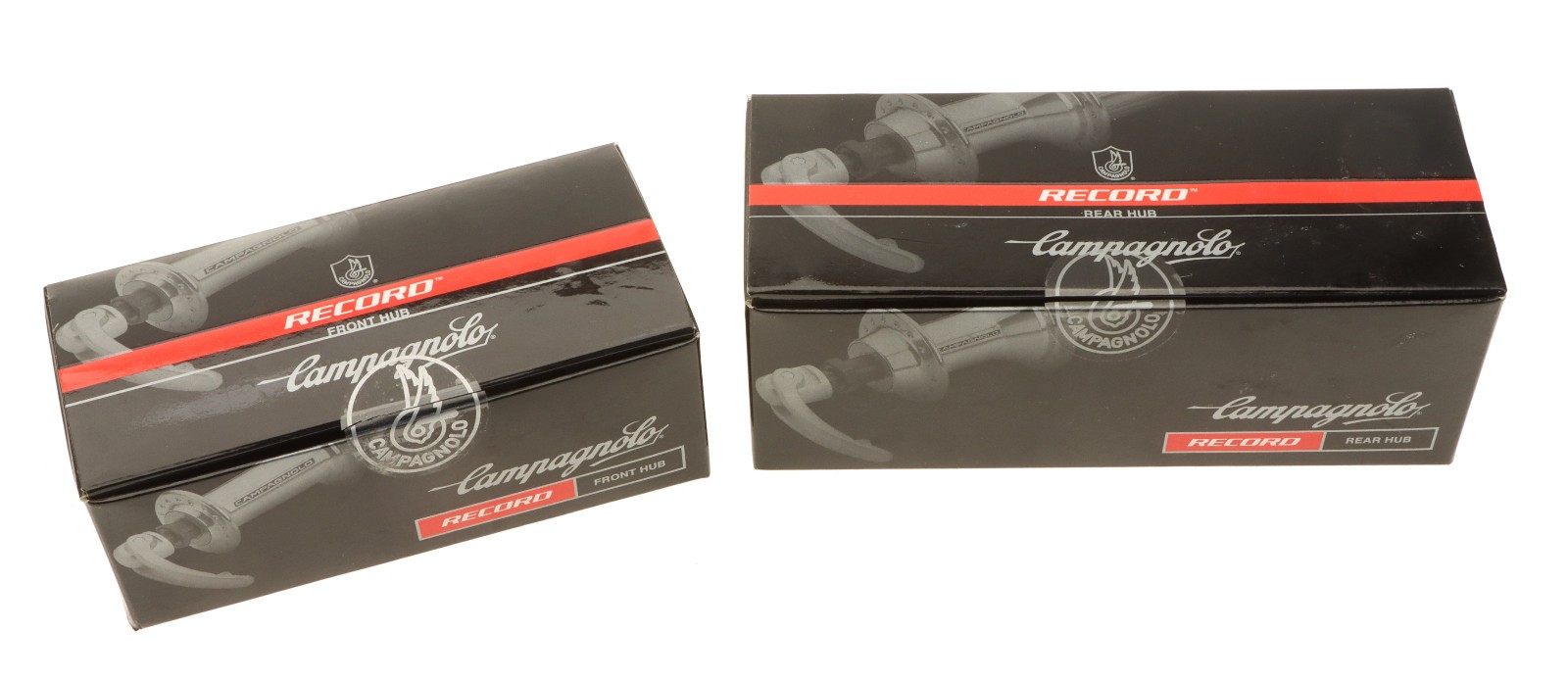 Campagnolo Record 32h Hubset 9/10 Speed Alloy Freehub Black 2007 NOS NEW