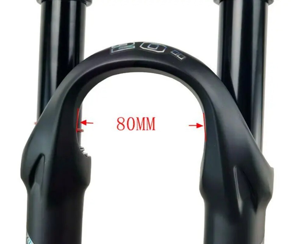 20 24 Inch Mountain Bike Front Fork Air Fork Disc Brake 100mm QR Bicycle Froks