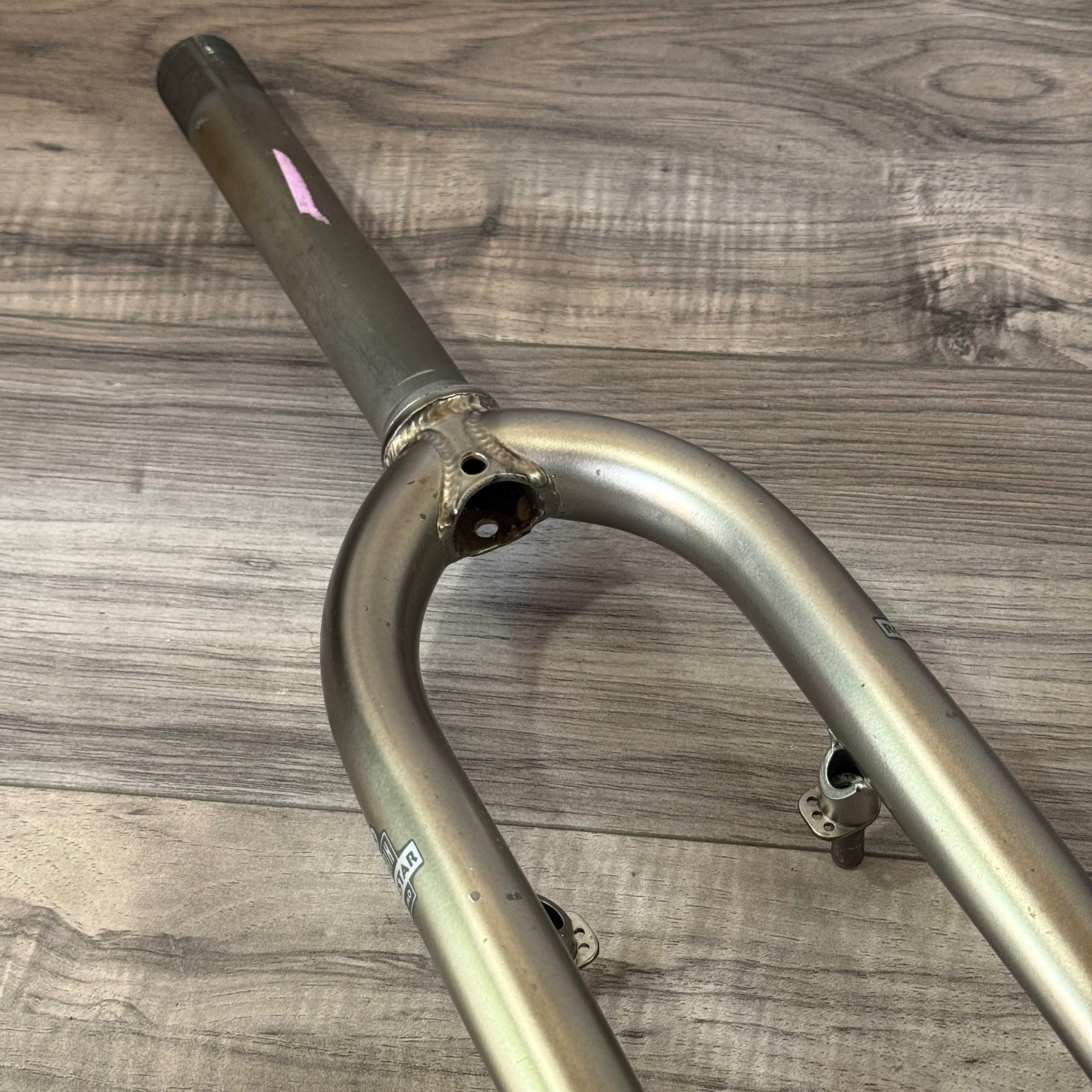Marin Rockstar 90s MTB Fork 1 1/8 Threaded 26 182 Matte Platinum Gray Spinner