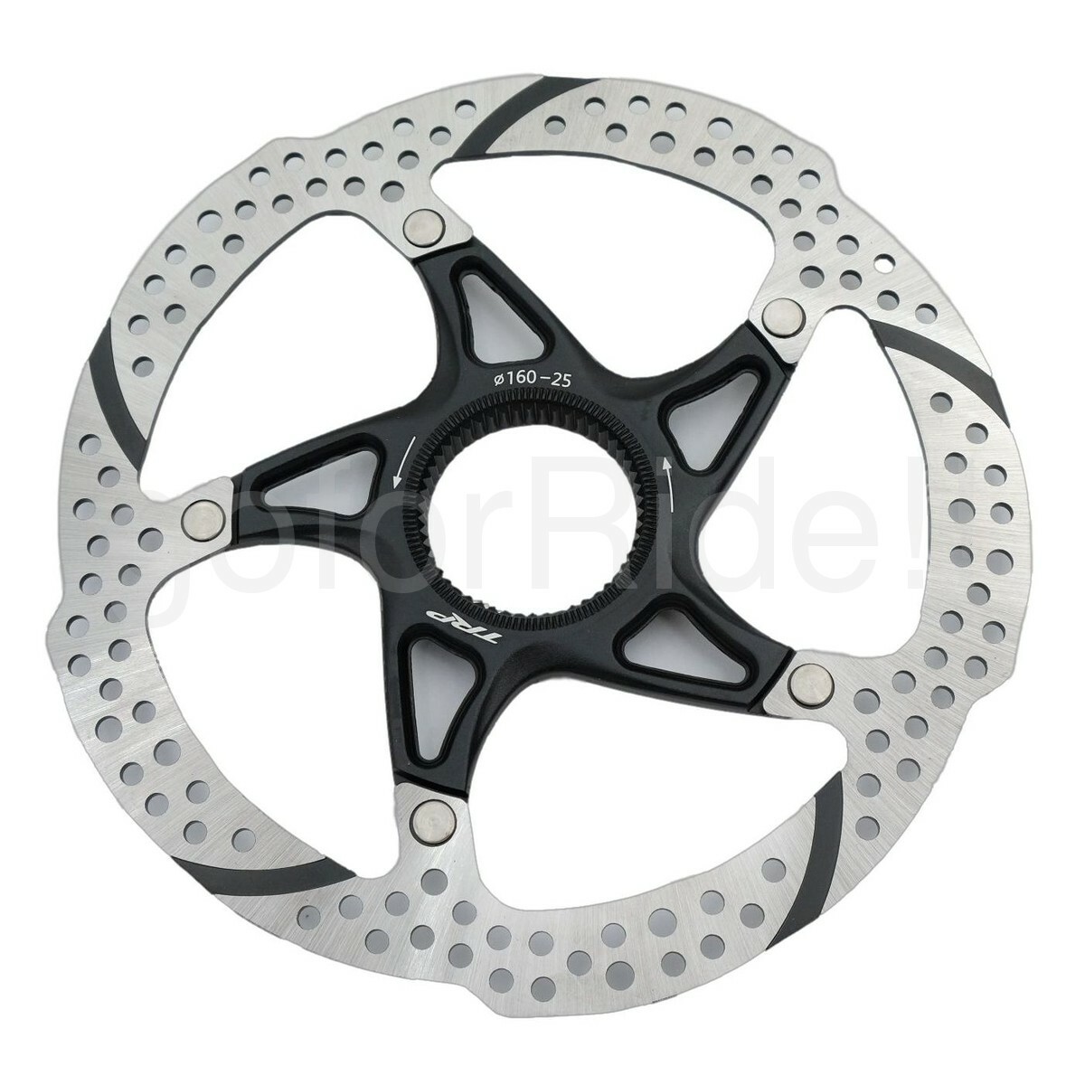 TRP TRP-25 140mm/160mm/180 Centerlock Bike Disc Brake Rotor Heat Dispersion