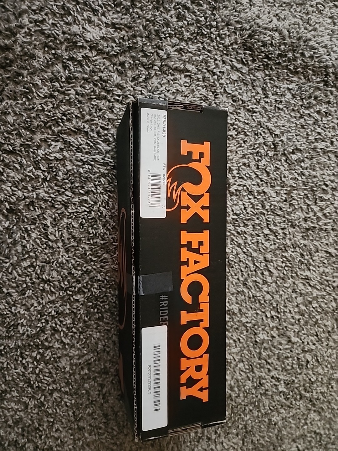 Fox Factory Series DHX RC4 Kashima Coil Shock, Imperial 9,5 x 3.0”/241x76mm